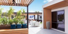 Arcare aged care warriewood rooftop terrace